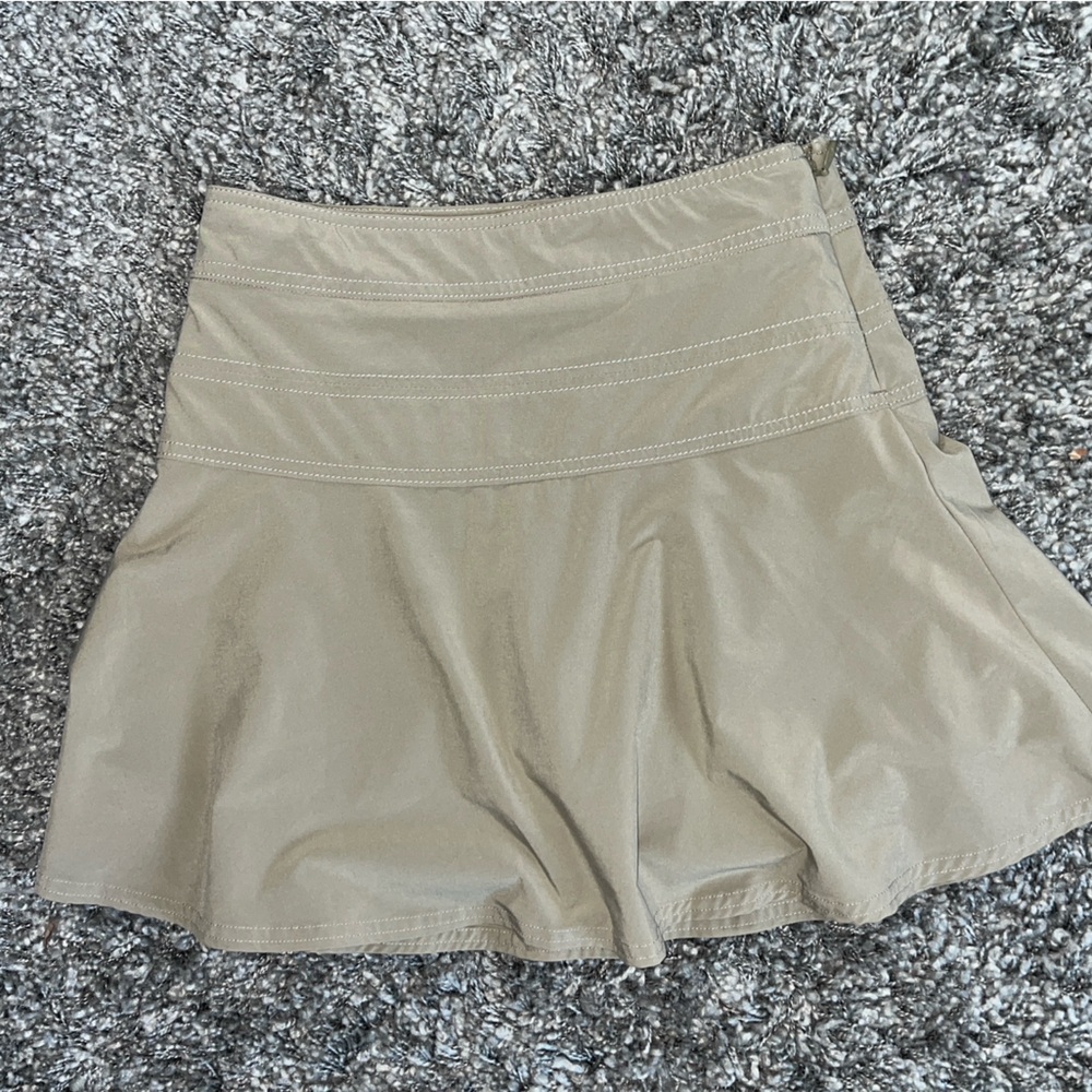 Athleta Everyday Skort Skirt Size 0 tan